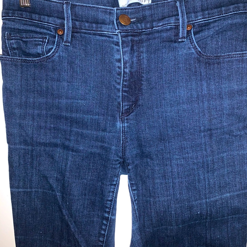 Loft Dark Denim Pants